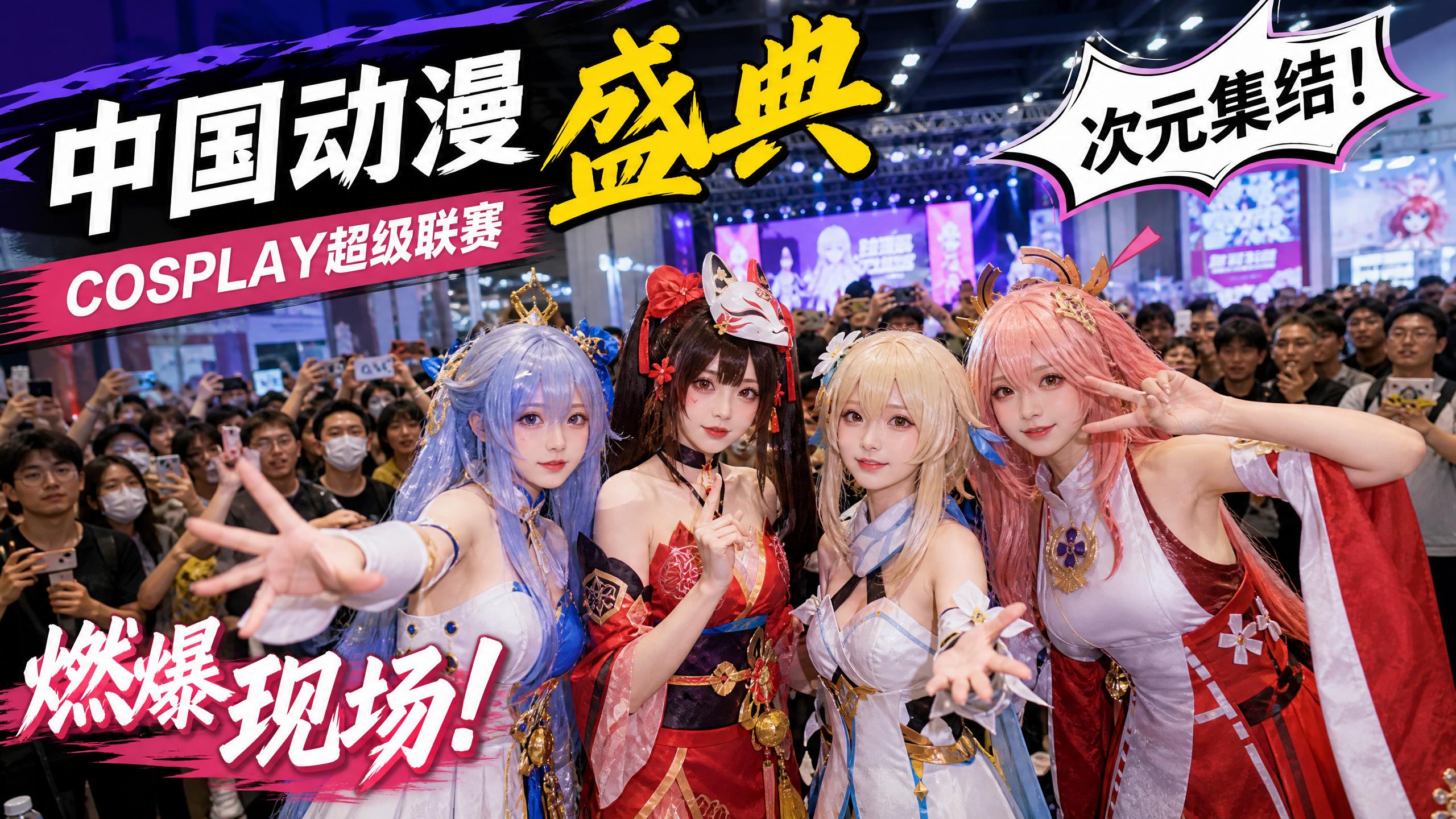 海角社区动漫cosplay视频-二次元盛典现场